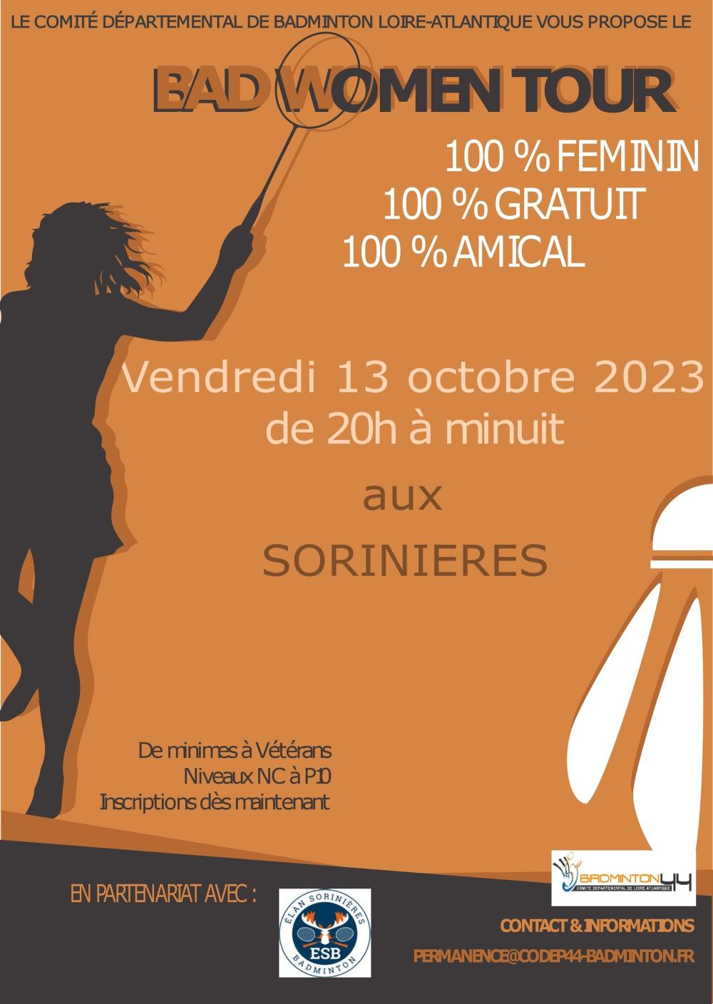 Bad Women Tour Octobre 2023